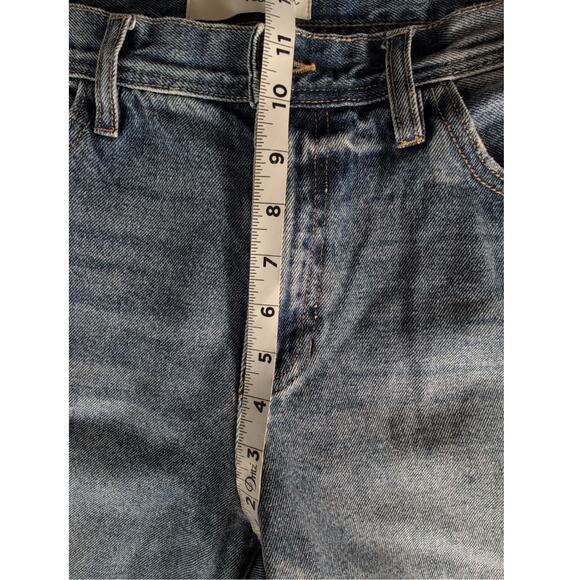 Kancan Women’s Ultra High Rise Straight Leg Jeans Light Wash Waist 32 - Picture 9 of 14